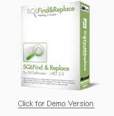 SQL Find and Replace Utility - .NET Windows SQL Database Utilities & Management Tools